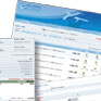 Bezdotykový elektronický prodej letenek na webových stránkách cestovních kanceláří