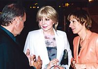 Zleva: JUDr. Jan Filip, Hana Zagorová, Eva Filipová.