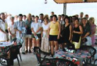 Na střeše jednoho z hotelů, které Detur nabízí ve svém katalogu.