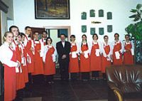 Personál hotelu Zlatá Štika připraven na slavnostní večer u příležitosti Pardubického festivalu vína.