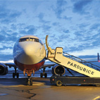 Osm pravidelných letů týdně, dva z Petrohradu a šest z Moskvy