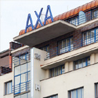 Funkcionalistický moderní hotel AXA